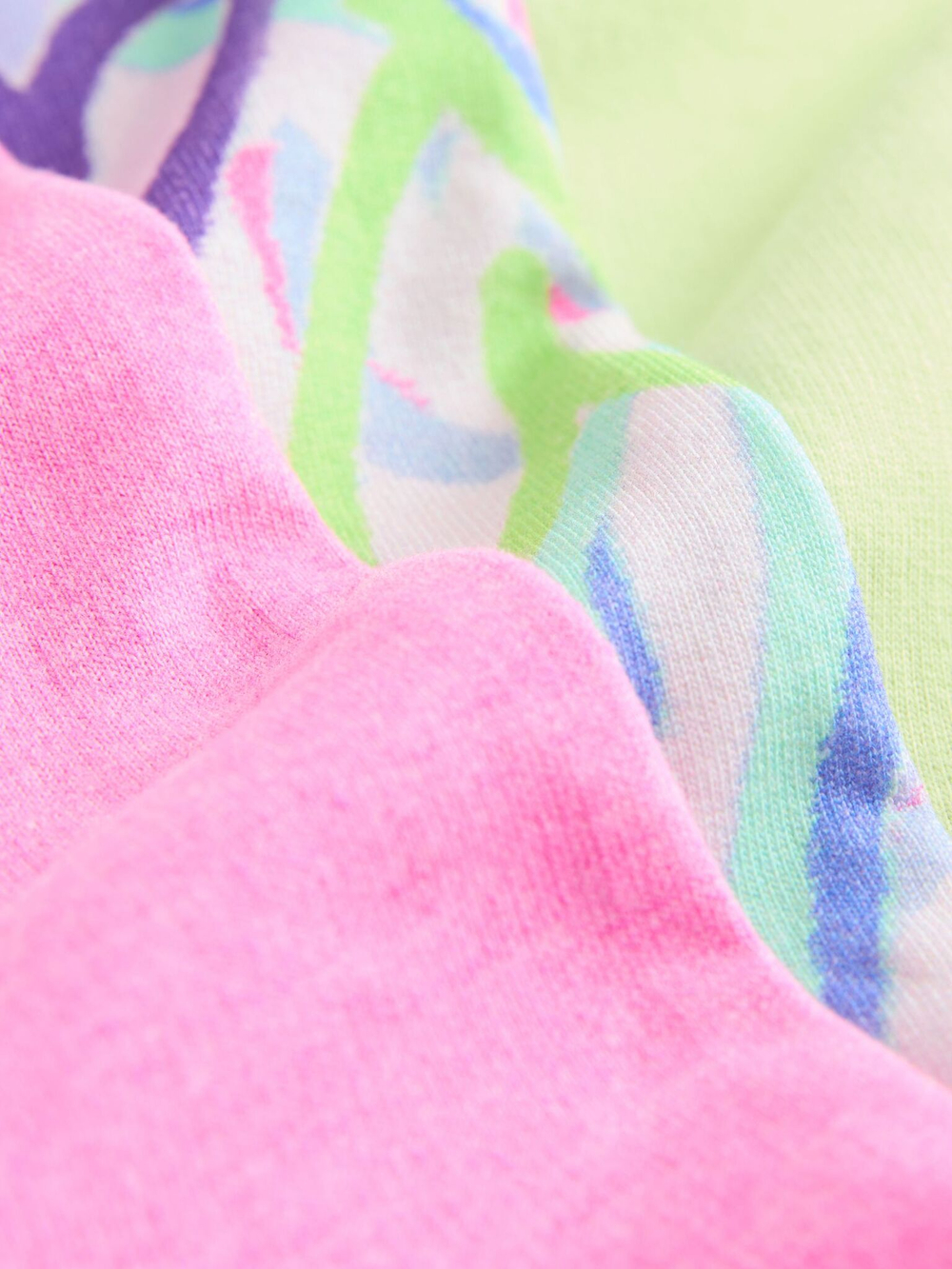 Шорты для девочки Next AH9-447, 3 шт., Розовый, Салатовый, Голубой