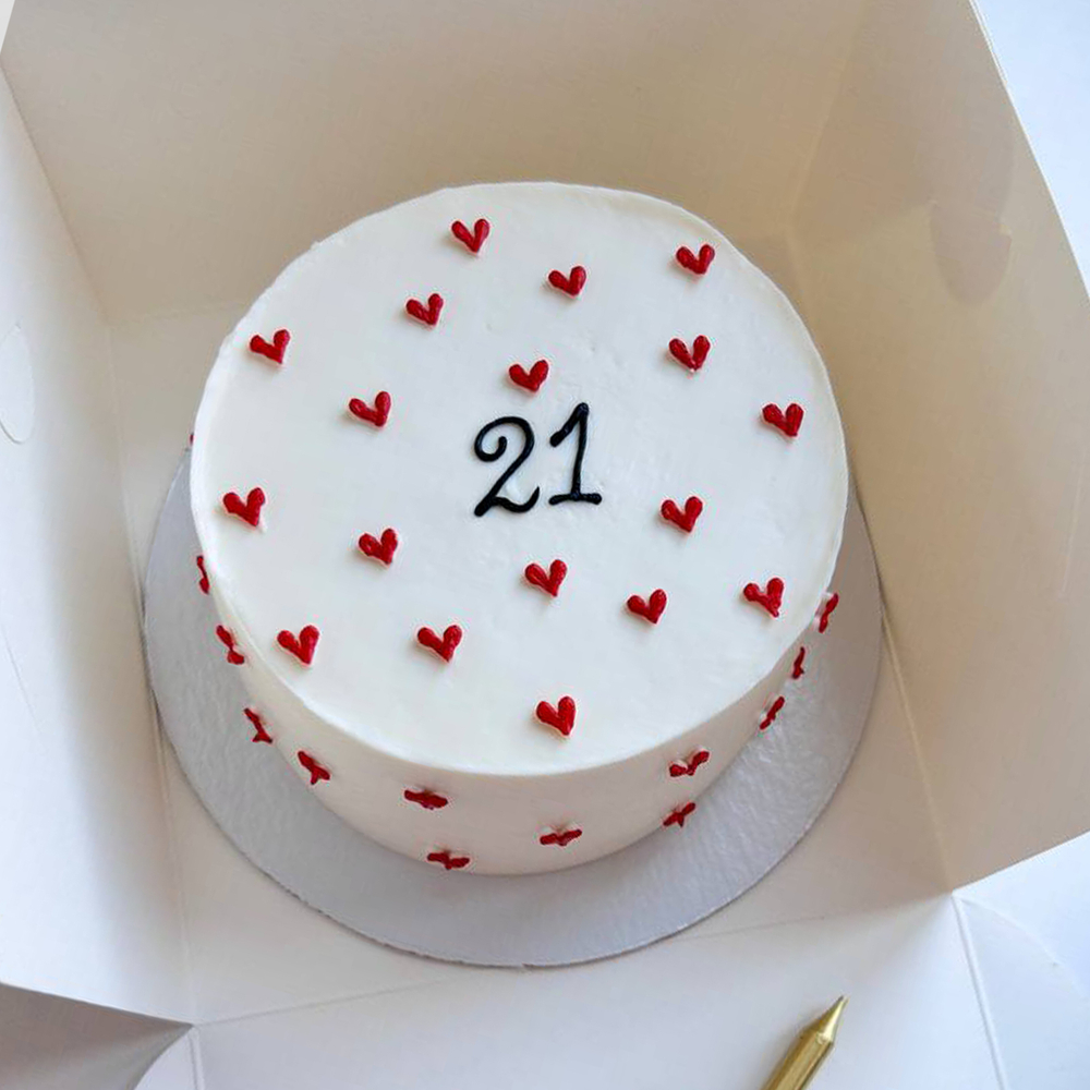 Бенто-торт «With love»