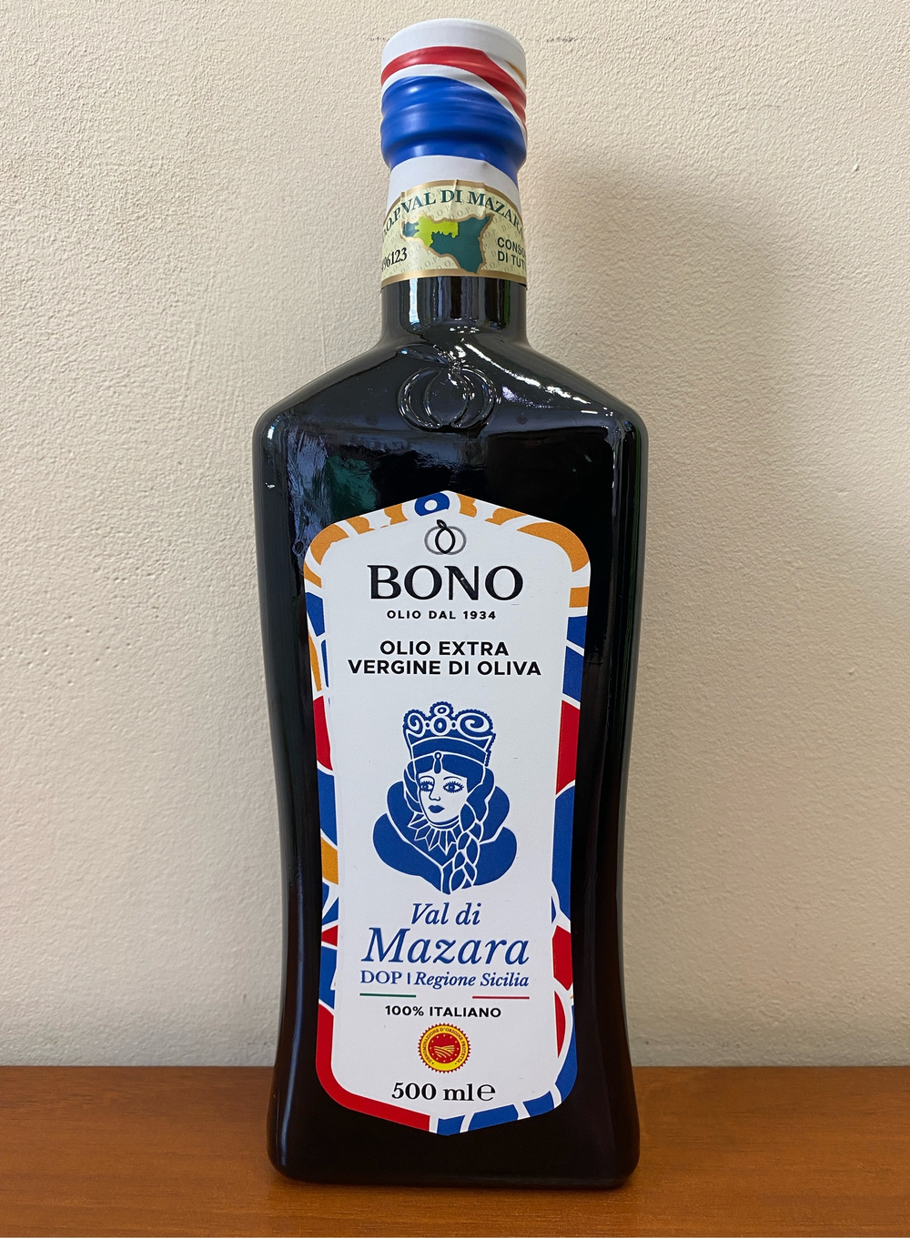 Оливковое масло BONO D.O.P. Val di Mazara 500 ml Сицилия