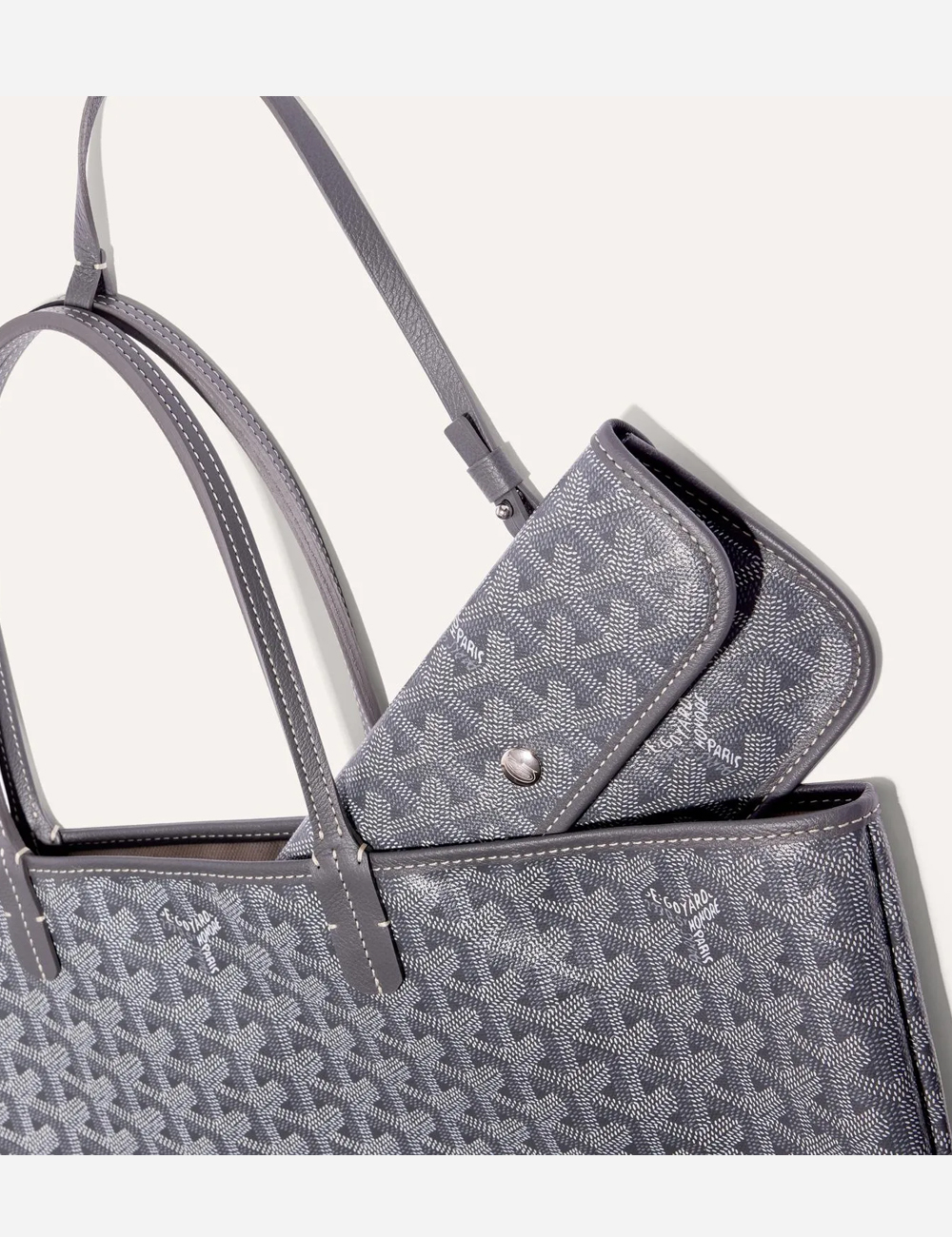Goyard Saint Louis PM Bag "Grey"