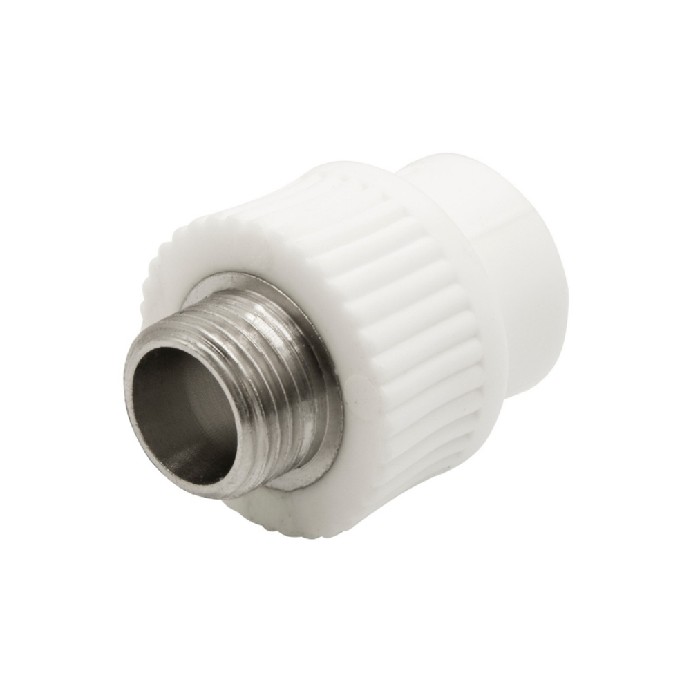 Муфта комб. с н.р. EVER PLAST 20х3/4" (бел)  2612
