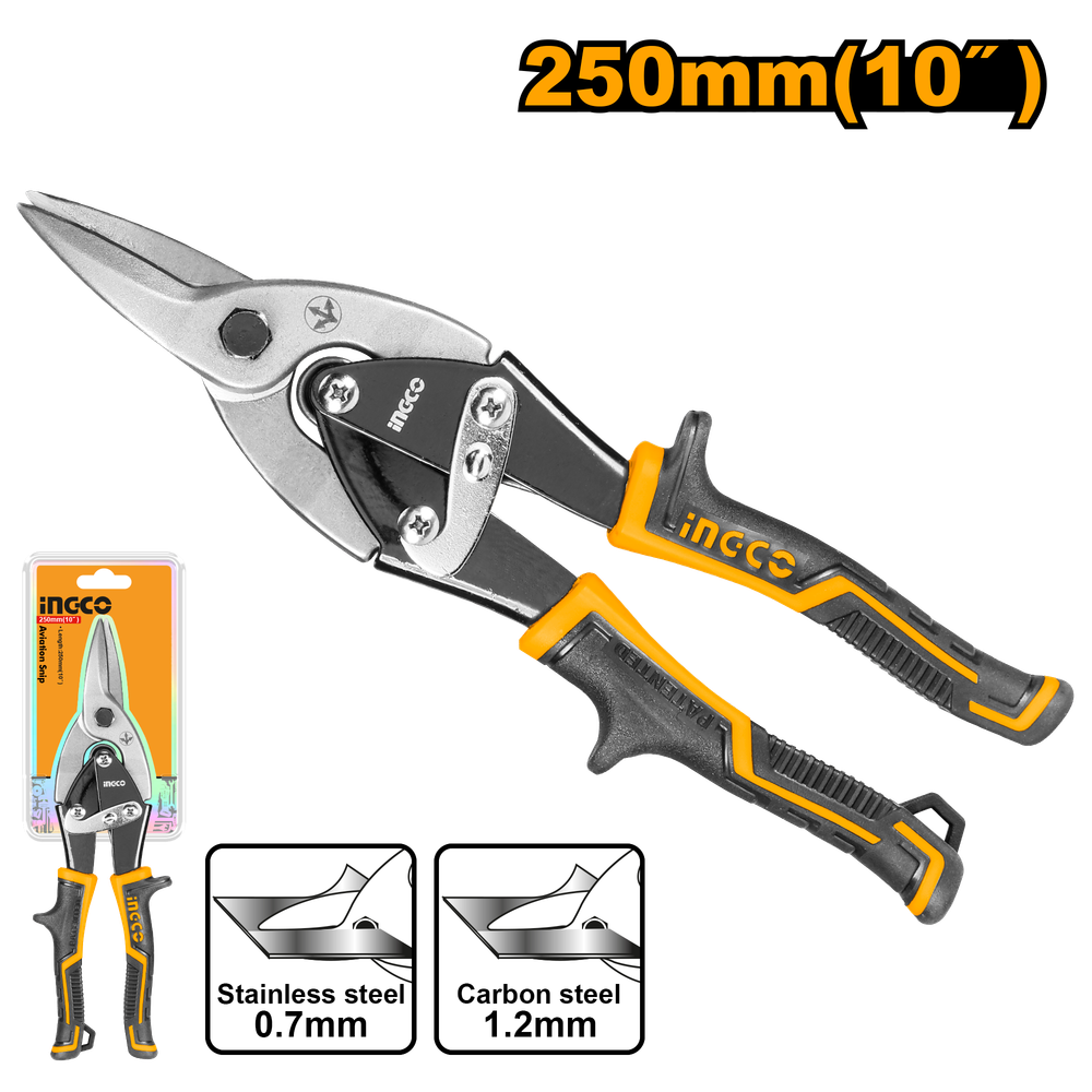 Ножницы по металлу INGCO HTSN0110S 250 мм