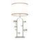 Настольная лампа Lumina Deco Fabi LDT 5528 CHR+WT