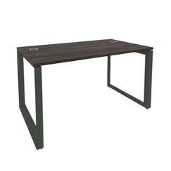 Onix Direct Стол рабочий руководителя на О-образном м/к O.MO-SRR-3.8 Дуб Мали/Металл Антрацит 1380*8