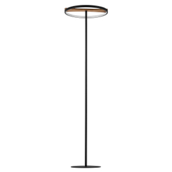 723727 Торшер LODI LED 9W 720LM ЧЕРНЫЙ/ДЕРЕВО 3000K