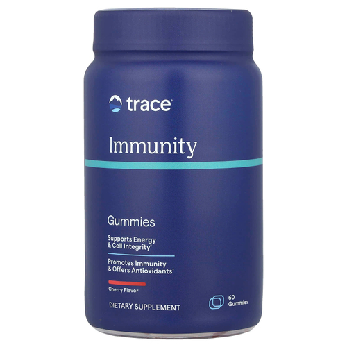 Trace, Жевательные конфеты Complete Immunity, вишня, 60 жевательных конфет