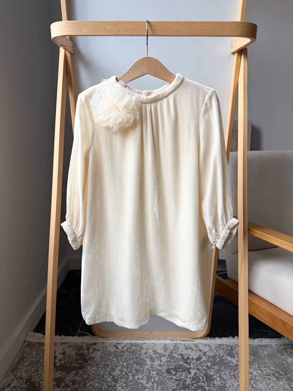 Бархатное платье Bonpoint, 116