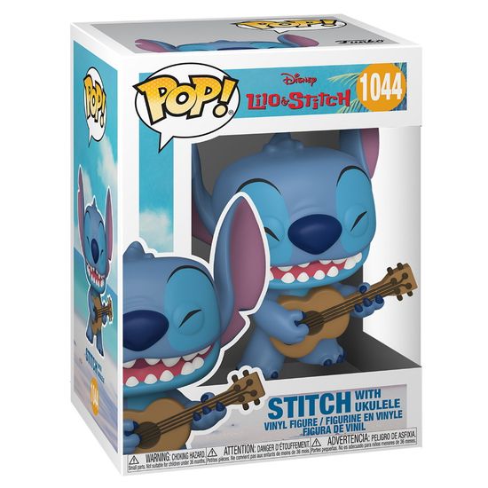 Фигурка Funko POP! Disney Lilo & Stitch Stitch with Ukulele (1044) 55615