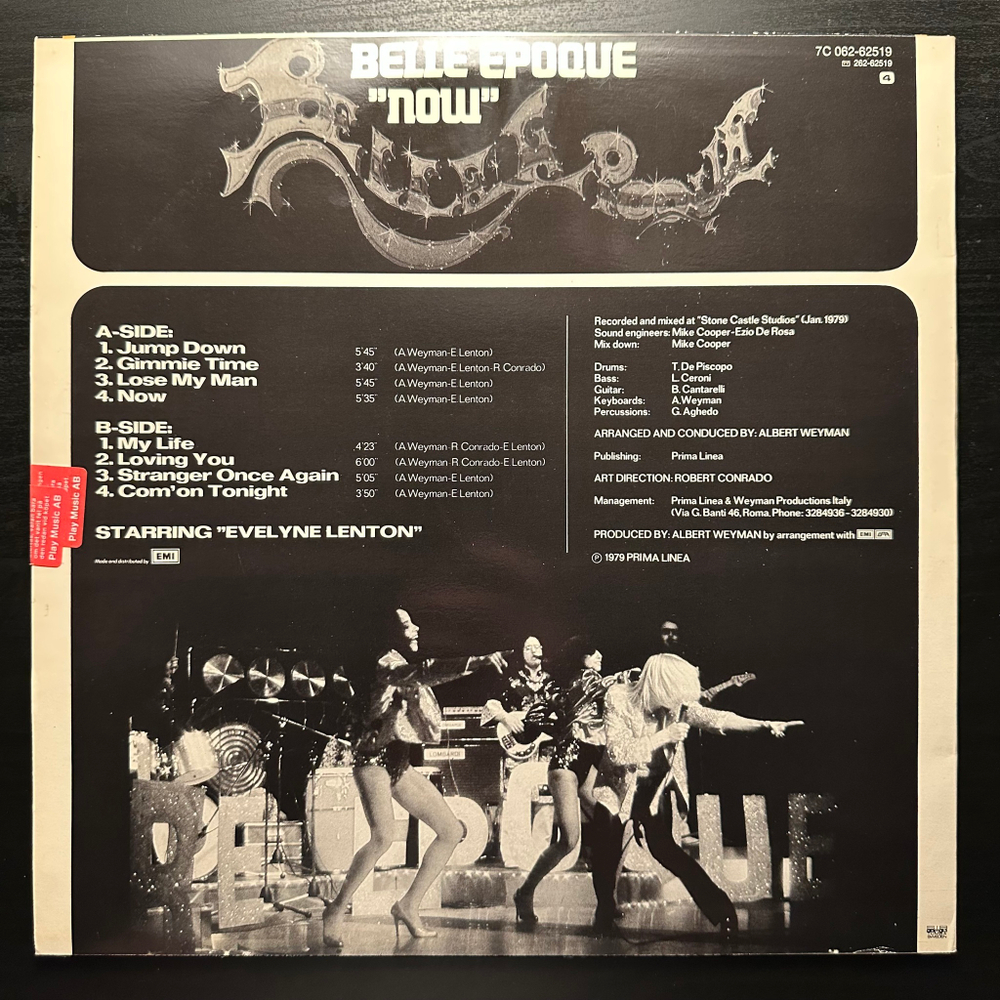 Belle Epoque - Now (Швеция 1979г.)