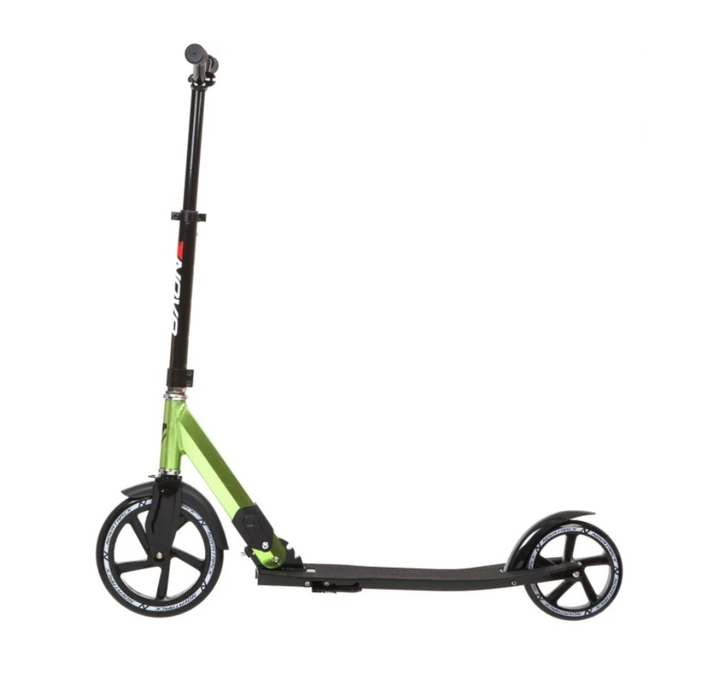 Самокат для детей NOVATRACK DEFT,  230/180 мм, лимонный