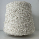 PIO - LANIFICIO dell' OLIVO; 100% хлопок; 150м/100гр; цвет: молочный крем; Фактурная ниточка в виде травки