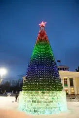 Комплект освещения 3D Премиум для елей высотой 12 м., 36 шт. * 12 м., Green Trees (3D12)