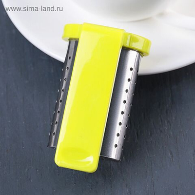 Сито для чая Доляна «Корзина», 4×4×6 см, цвет МИКС