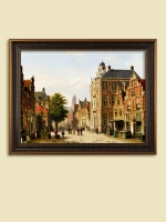 Картина серии "Голландия" настенная для интерьера 46*36 см