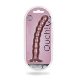 Розовый фаллоимитатор Beaded G-Spot - 21 см.