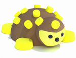 Резиновая фигура 3D Ёжик для детских площадок