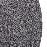 Салфетка на стол 37см «Амели» плетеная черная