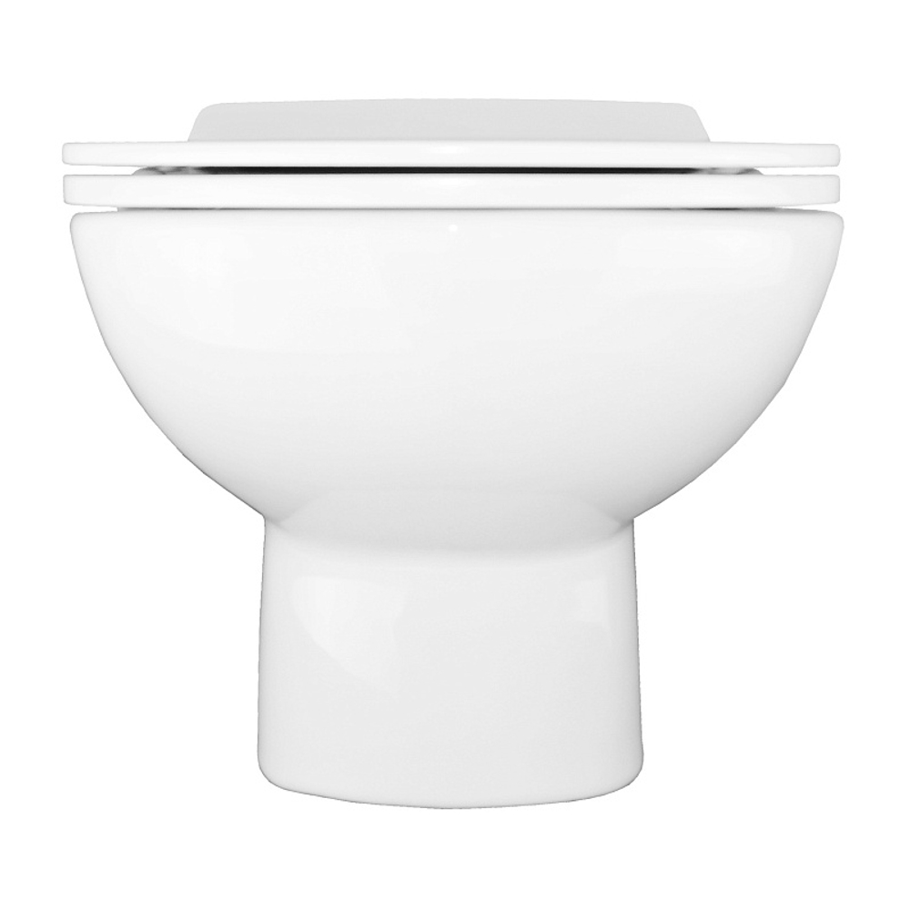 Унитаз подвесной Creo Ceramique Tours с сиденьем микролифт, белый (TO1100N+TO1001N)