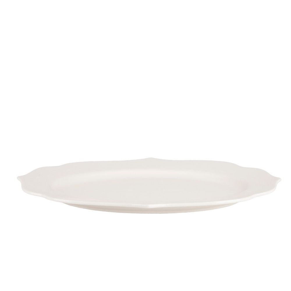 Блюдо " " 30х21,5х2см (min6) (фарфор) (без упаковки)