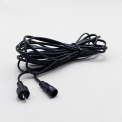 Соединитель 5 м. для нитей 24В. без возможности управления, провод черный ПВХ, IP65, LTC (SLL5m-11-1)