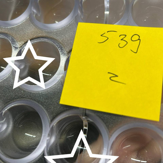 539-у | Форма для шоколадных изделий (275*175мм)