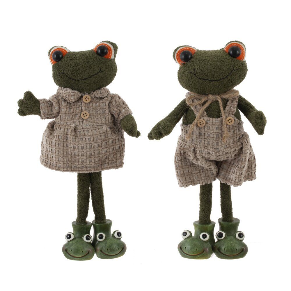 GAEM Игрушка набивная "Лягушка", L10 W7,5 H26 см, 2в.