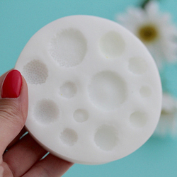 Молд силиконовый "Серединки цветов" универсальный от Академии DECO