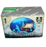 Батарея салютов Сундук Мертвеца (TKPM844) от Тк Сервис, 32 выстрела, 16 мм