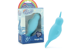 Вибромассажер Unihorn of the Sea – Neigh Mo с точечной стимуляцией, голубой