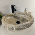 Раковина из оникса Erozy Grey EO-64252 49*40*16 0156