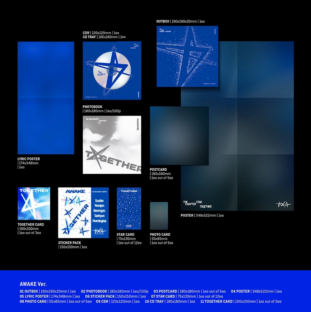 Альбом TOMORROW X TOGETHER - THE STAR CHAPTER : TOGETHER