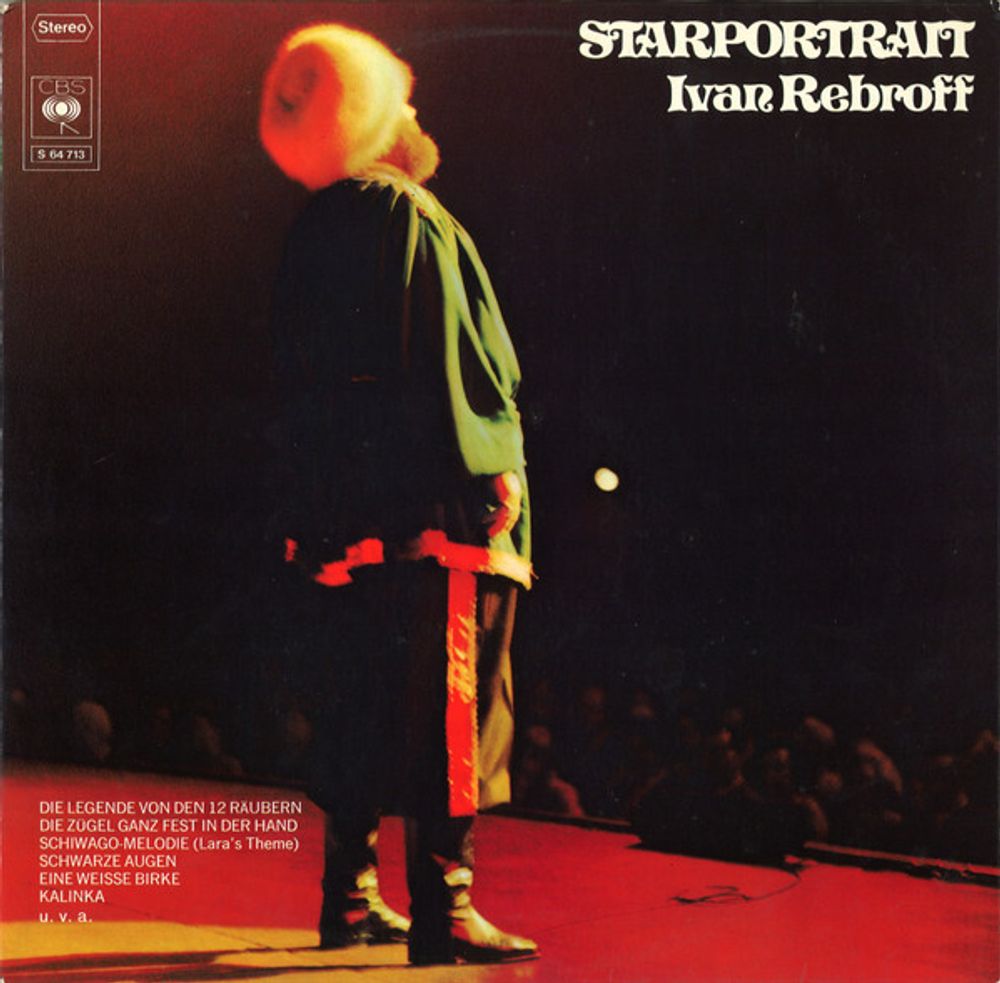 LP: Ivan Rebroff — «Starportrait» (1971) [Black Vinyl]