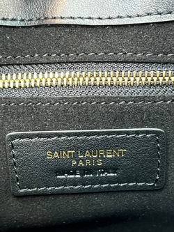 Черная сумка хобо LE 5 À 7 Ив Сен Лоран Saint Laurent премиум класса