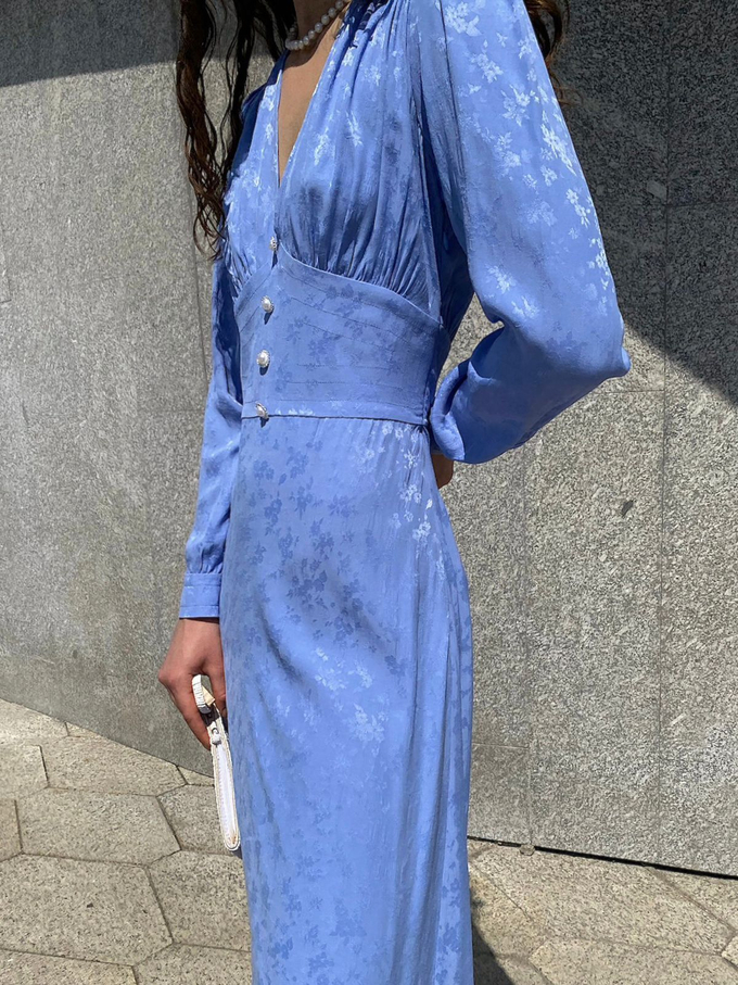 Платье «Ольга», голубой