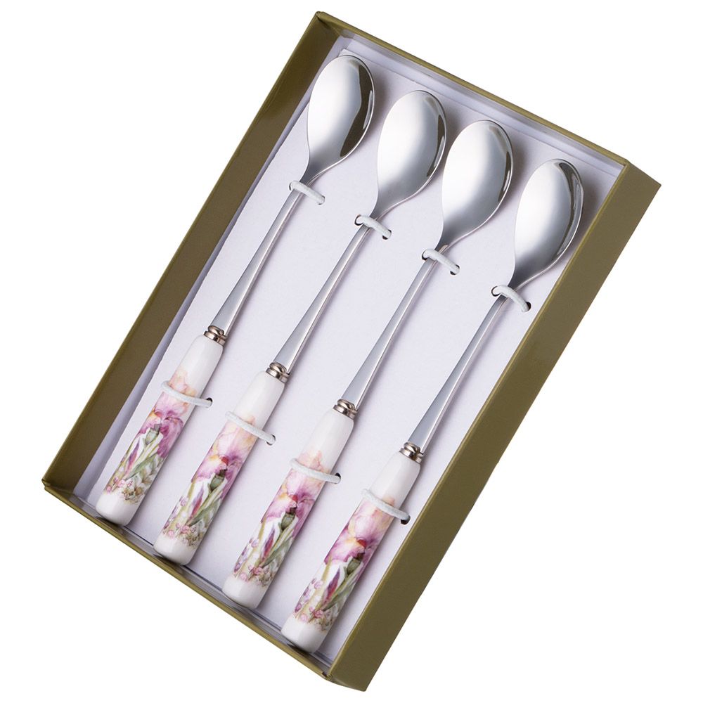 НАБОР ЧАЙНЫХ ЛОЖЕК LEFARD "IRISES" 4 ШТ. (КОР=48НАБ.)