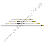 STAYER GRAND 2.5 м, точность 1 мм/м, 2 глазка, Правило с уровнем и ручками, (10752-2.5)