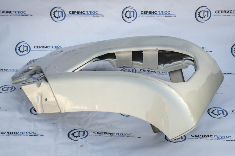 Бампер левое часть X5000 серебряного цвета (рестайлинг) DZ97189623061