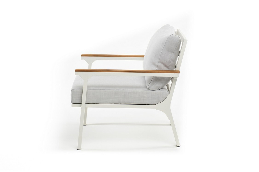 Кресло из алюминия CONCORDE белое