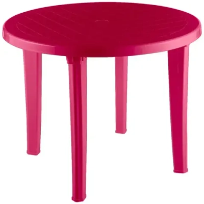 Стол круглый фуксия 950х740мм
