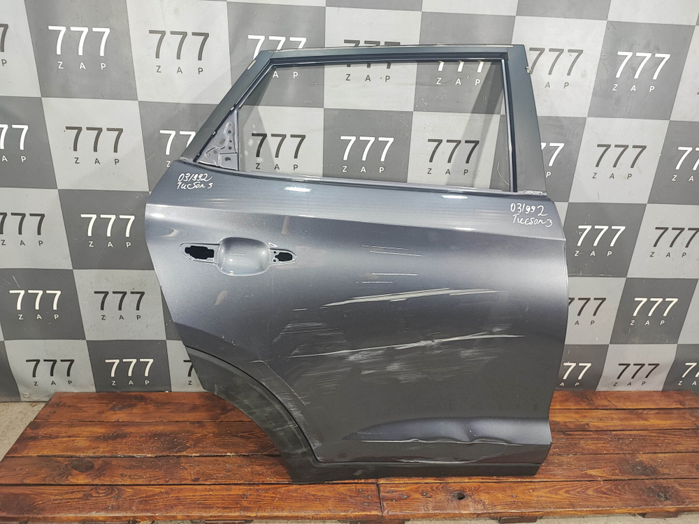 Дверь задняя правая Hyundai Tucson 3 (TL) 15-21 Б/У Оригинал 77004D3000