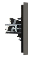 FORTE&PIANO Розетка компьютерная RJ45 кат.5E FP332 серый IEK