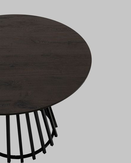 Стол обеденный Daphne 100*75 см темное дерево