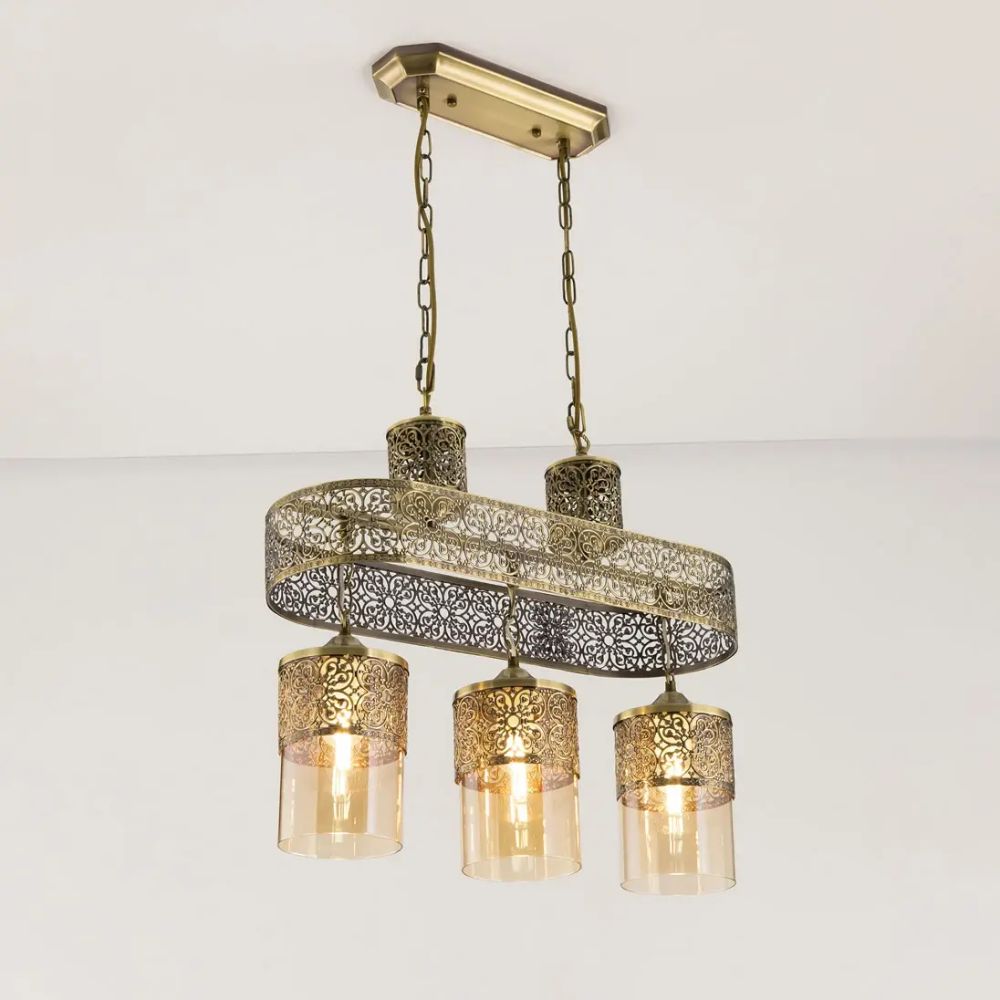 Citilux Эмир CL467233 Люстра подвесная Бронза