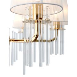 Люстра Rivoli   1039-306 6 х Е14 40 Вт хрусталь