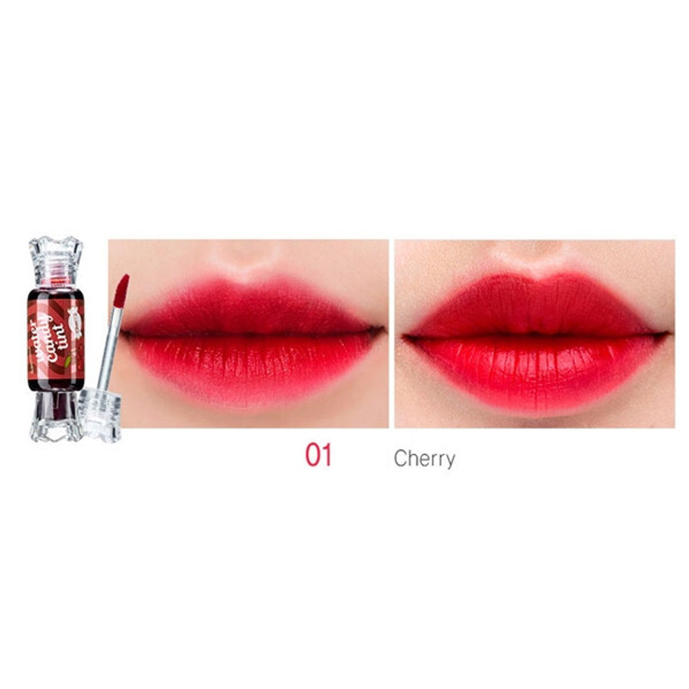 Тинт для губ 01 вишня THE SAEM Saemmul Water Candy Tint Cherry 10 гр