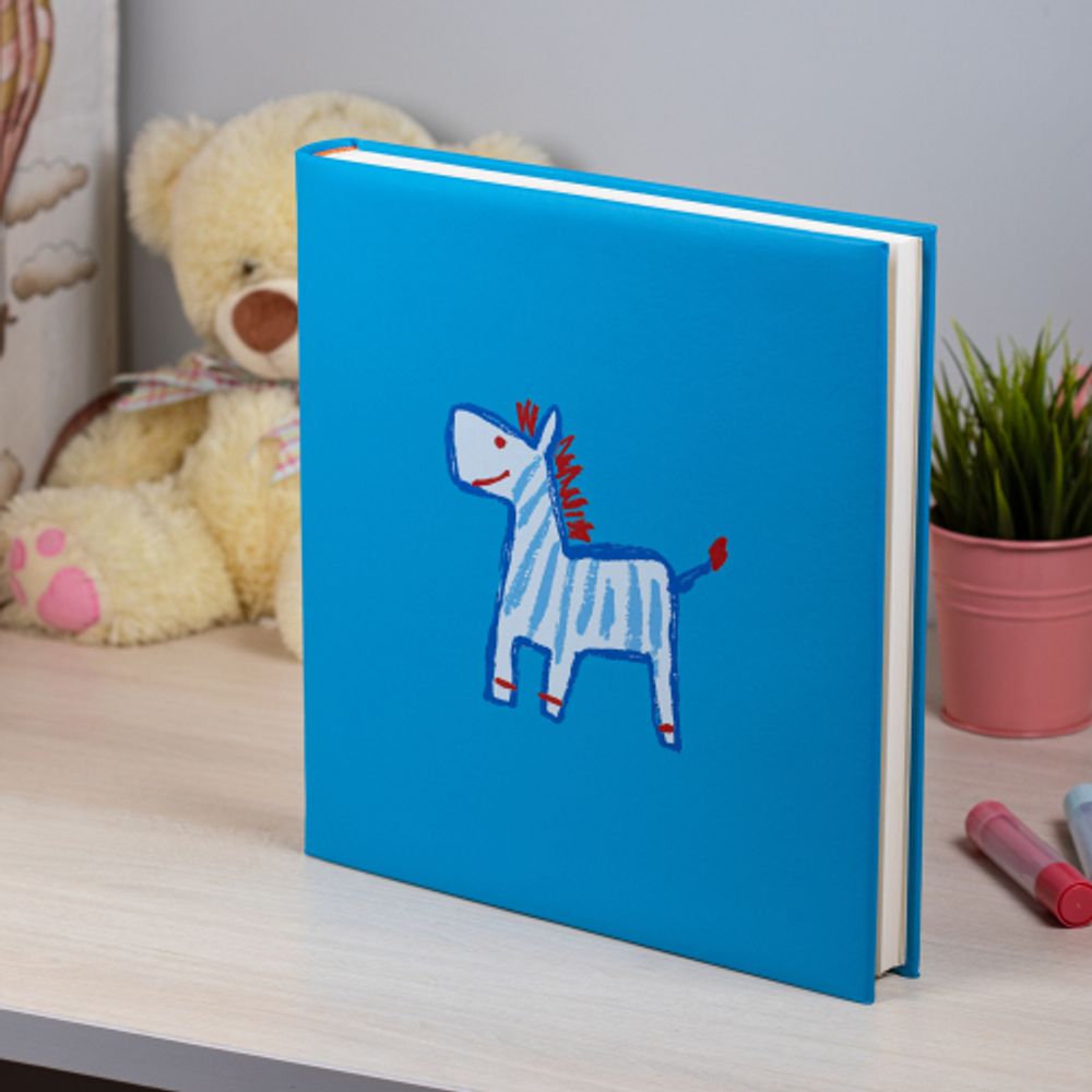 Фотоальбом Image Art IA-BBM46200 серия 141 детский с кармашками книжный переплёт 10х15 50 листов 200 фото | Image Art