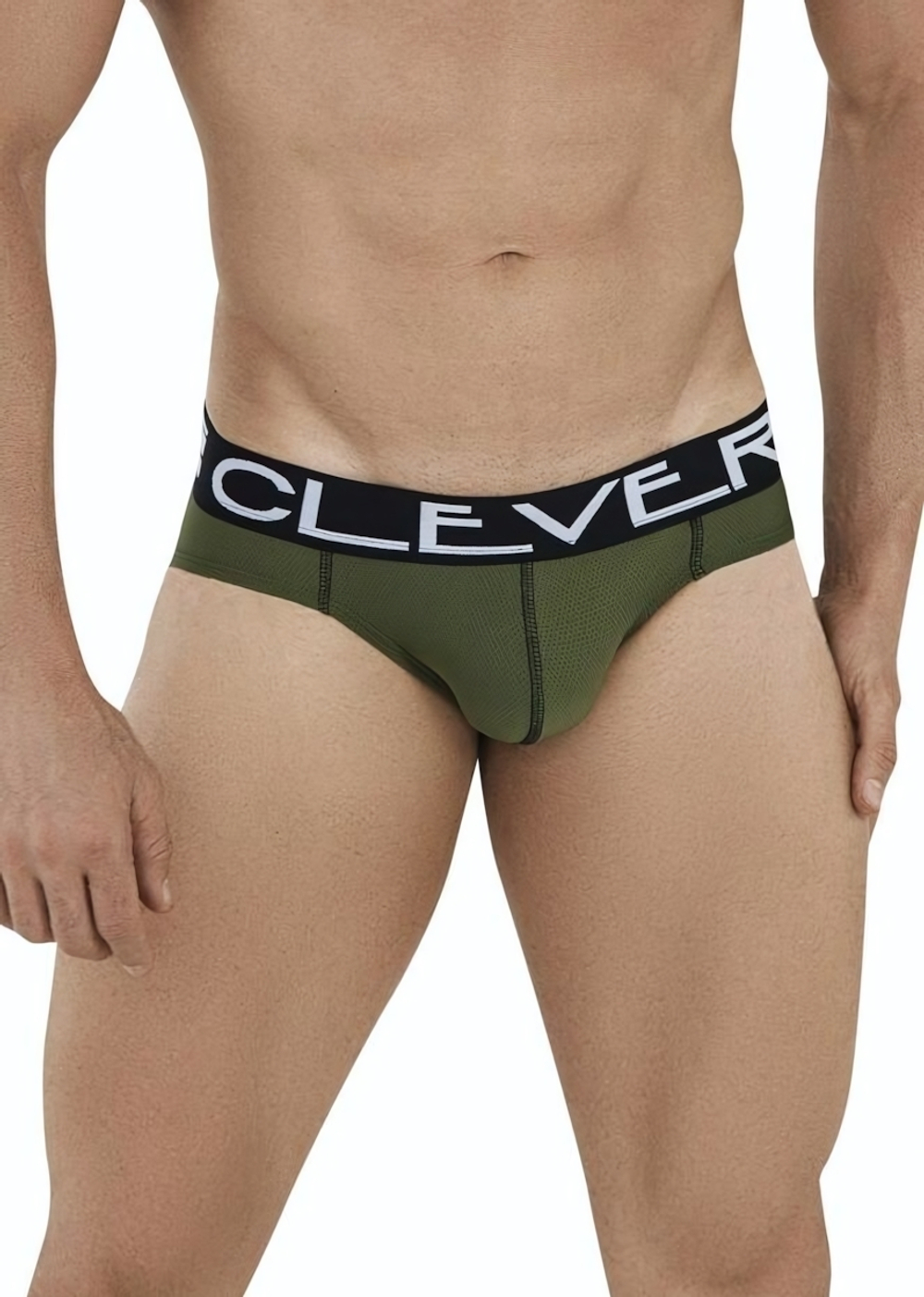 Мужские трусы брифы хаки Clever URI BRIEF 103610 (Размер: S) (Цвет: хаки)
