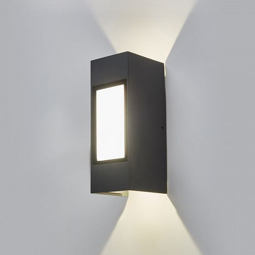 Уличный накладной светильник Elektrostandard 1638 TECHNO LED серый