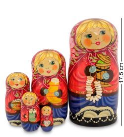 Народные промыслы МР-15/ 1 Матрешка 5м «Клавдия»