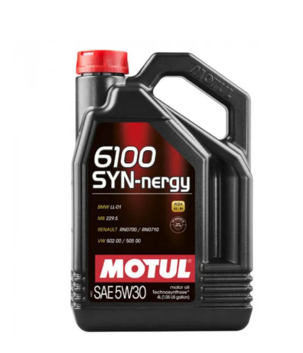 Масло Motul 6100 Synergie Plus 5W30 SL/CF 4л синтетика